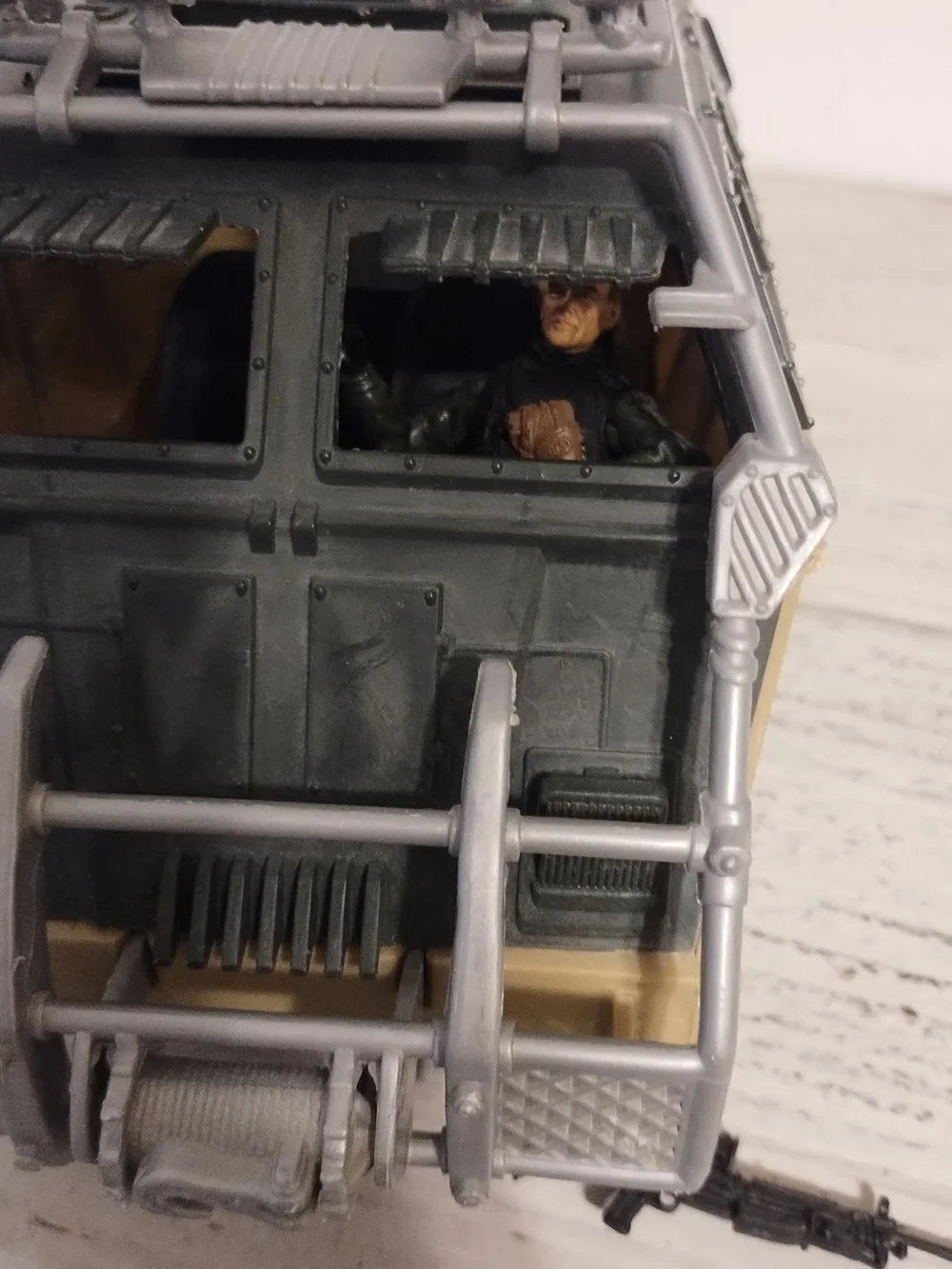 Military Transport Playset - Green and Red Tactical Truck